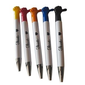 Assorted Thumbs Up Thanks Ballpoint Pens Set